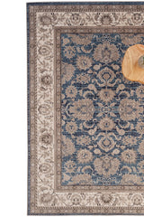 Bosphorus-Keshan Blue Area Rug