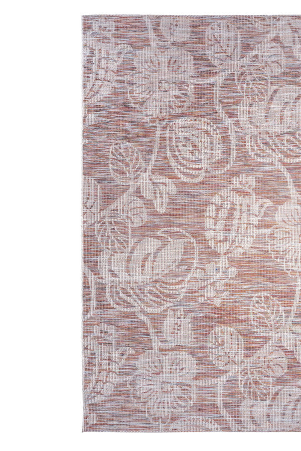 Tropical Fete Red Multi Area Rug