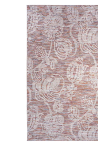 Tropical Fete Red Multi Area Rug