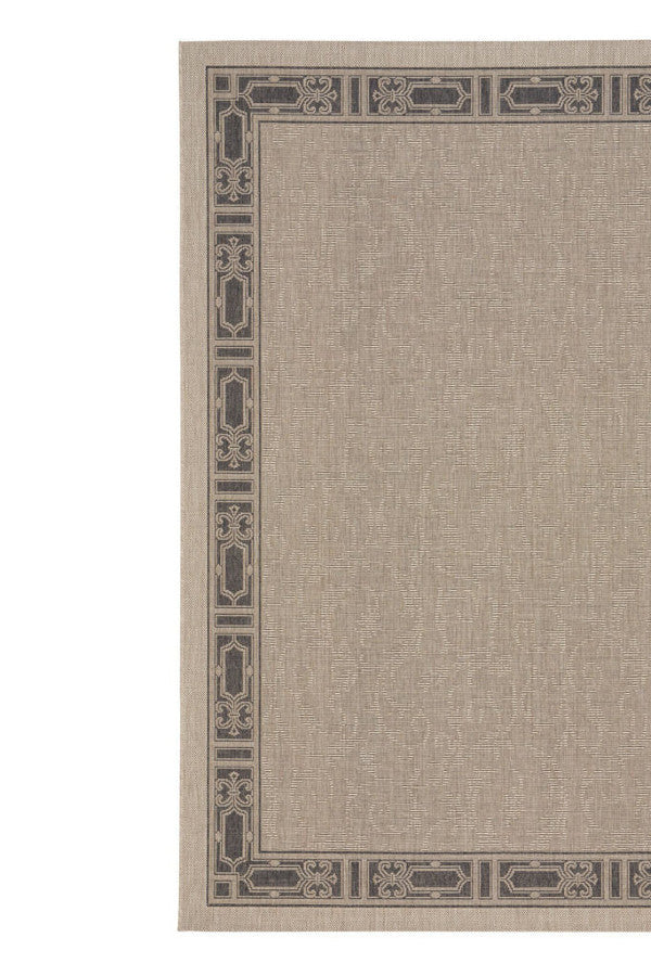 Finesse-Motif Charcoal Area Rug