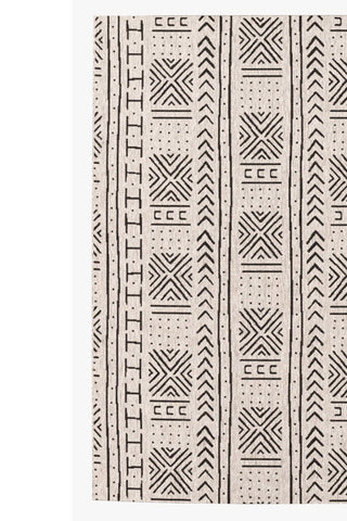 Finesse-Mali Cloth Noir Area Rug