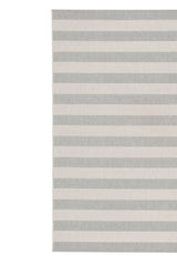 Finesse-Stripe Silver Area Rug
