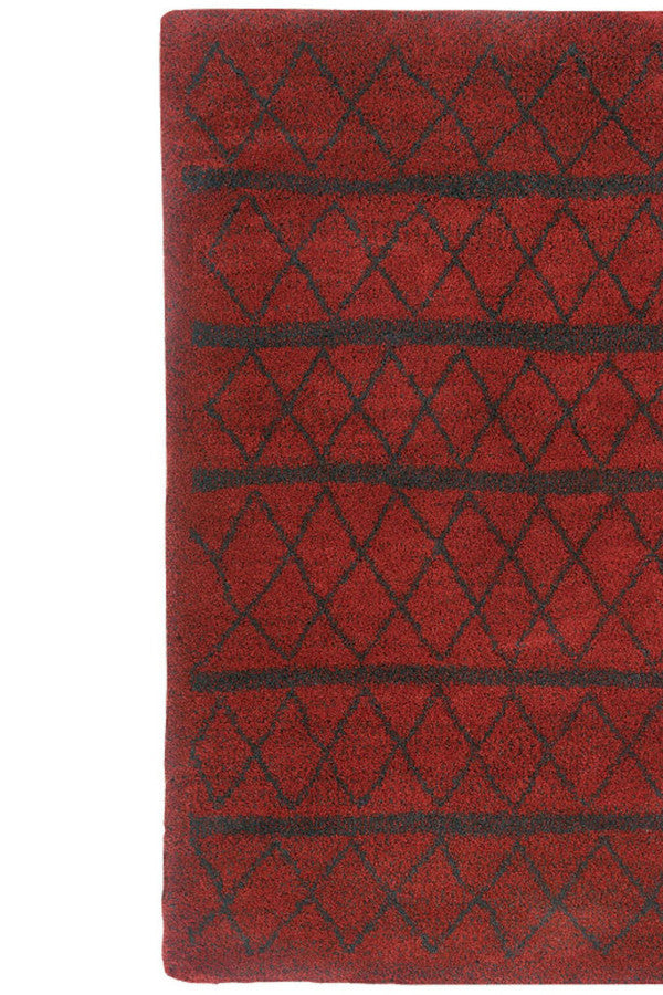 Tangier Red Area Rug
