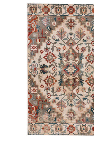 Taraji-Kazak Ivory Multi Area Rug