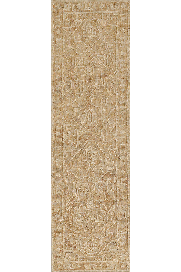 Wool and Jute Runner Indoor Area Rug