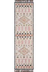 Luxurious handwoven Tahoe TA-04 ivory and grey indoor area rug