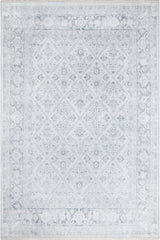 Cotton and Polyester Rectangle Indoor Area Rug