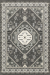 100% Polyester Rectangle Shape Indoor Area Rug