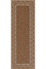 SAY-1 natural rug styled in bright bohemian living room