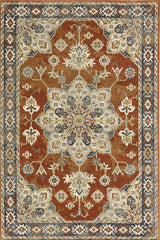 100% Polypropylene Vintage  Indoor Area Rug
