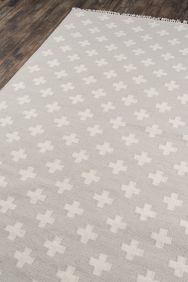 Handwoven Wool Geometric Rug – Topanga Lucille(TOP-1)