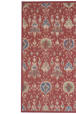 Captiva-Ikat Red Area Rug