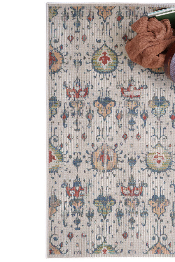Captiva-Ikat Ivory Area Rug