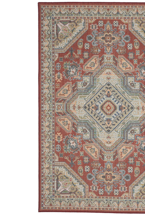 Captiva-Tabriz Red Area Rug