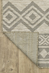 100% Polypropylene Vintage  Indoor/Outdoor Area Rug