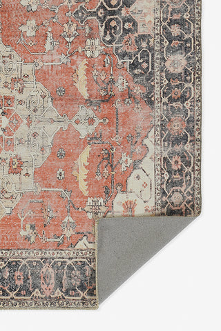 Cotton and Polyester Rectangle Indoor Area Rug