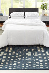 Delmar Boho Dots (DEL-11) Wool Hand-Tufted Runner Rug – 100% Wool Indoor Area Rug