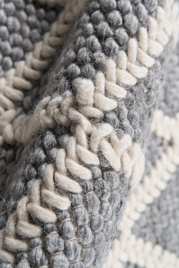 80% Wool 20% Viscose Rectangle Indoor Area Rug