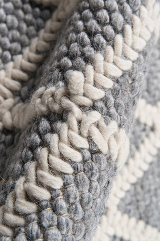80% Wool 20% Viscose Rectangle Indoor Area Rug