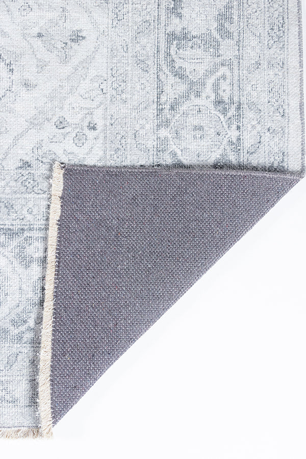 Cotton and Polyester Rectangle Indoor Area Rug