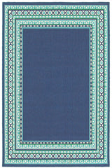100% Polypropylene Vintage  Indoor/Outdoor Area Rug