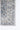 Karachi KAR-7 Grey Printed Area Rug with Non-Slip Backing – 100% Polyester Indoor Rug