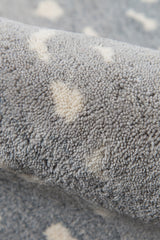 Woodland WOD-1 wool rug detail showing tufted texture and design