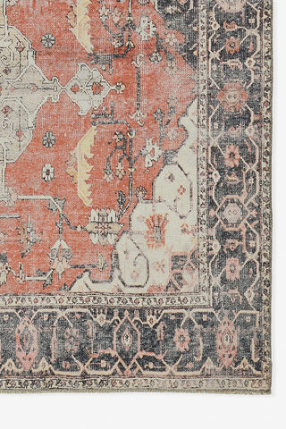 Cotton and Polyester Rectangle Indoor Area Rug