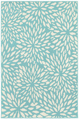 100% Polypropylene Modern  Indoor/Outdoor Area Rug