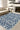 100% Polypropylene Vintage  Indoor/Outdoor Area Rug