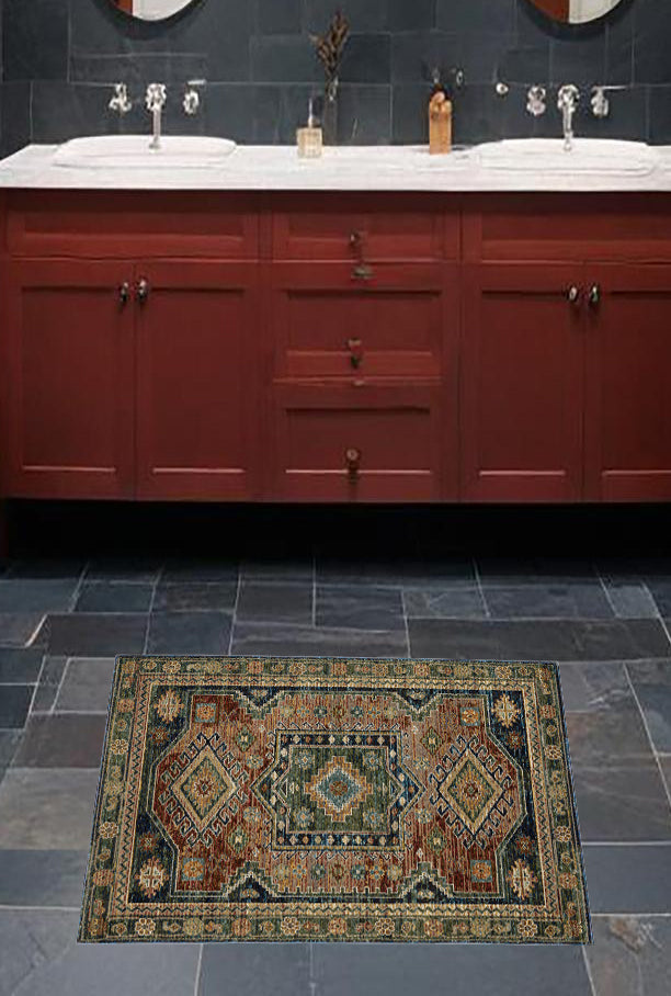 100% Polyester Rectangle Shape Indoor Area Rug