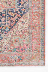 Cotton and Polyester Rectangle Indoor Area Rug
