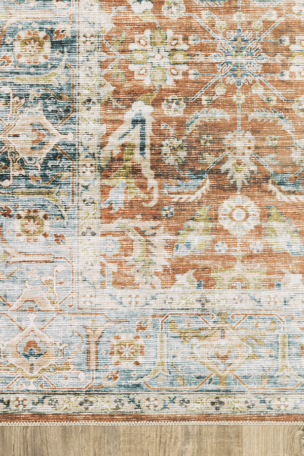 100% Polyester Vintage  Indoor Area Rug