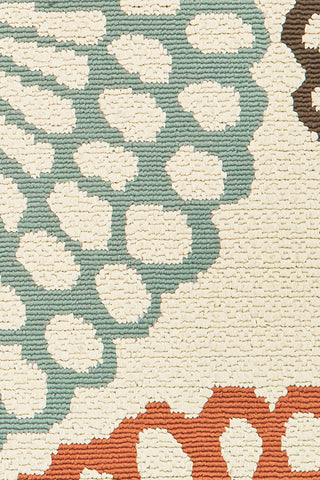 100% Polypropylene Vintage  Indoor/Outdoor Area Rug
