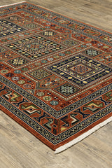 80% Wool, 20% Nylon Vintage 20% Indoor Area Rug