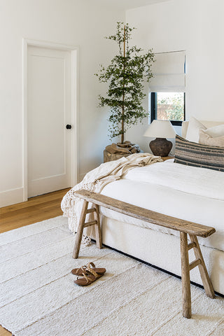 100% Linen Runner Indoor Area Rug
