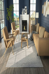 80% Wool 20% Viscose Rectangle Indoor Area Rug