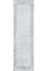 Cotton and Polyester Rectangle Indoor Area Rug