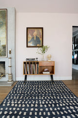 Delmar Boho Dots (DEL-11) Wool Hand-Tufted Runner Rug – 100% Wool Indoor Area Rug
