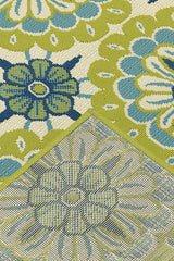 100% Polypropylene Vintage  Indoor/Outdoor Area Rug