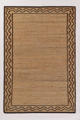 70% Jute 20% Wool 10% Cotton Rectangle Indoor Area Rug