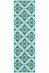 100% Polypropylene Vintage  Indoor/Outdoor Area Rug