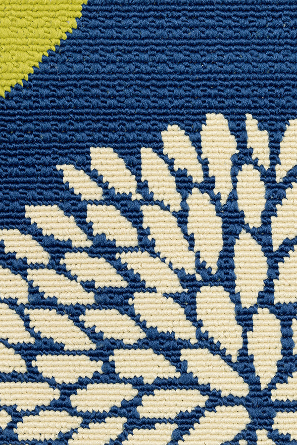 100% Polypropylene Vintage  Indoor/Outdoor Area Rug