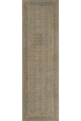 Dorset DOR-1 Green Printed Area Rug – 100% Polyester Indoor Rug