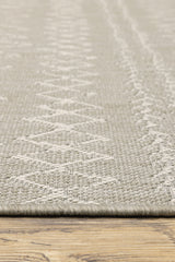 100% Polypropylene Scandinavian  Indoor/Outdoor Area Rug