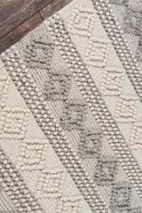 80% Wool 20% Viscose Rectangle Indoor Area Rug