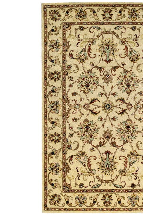 Eloquent Garden Antique Ivory Area Rug
