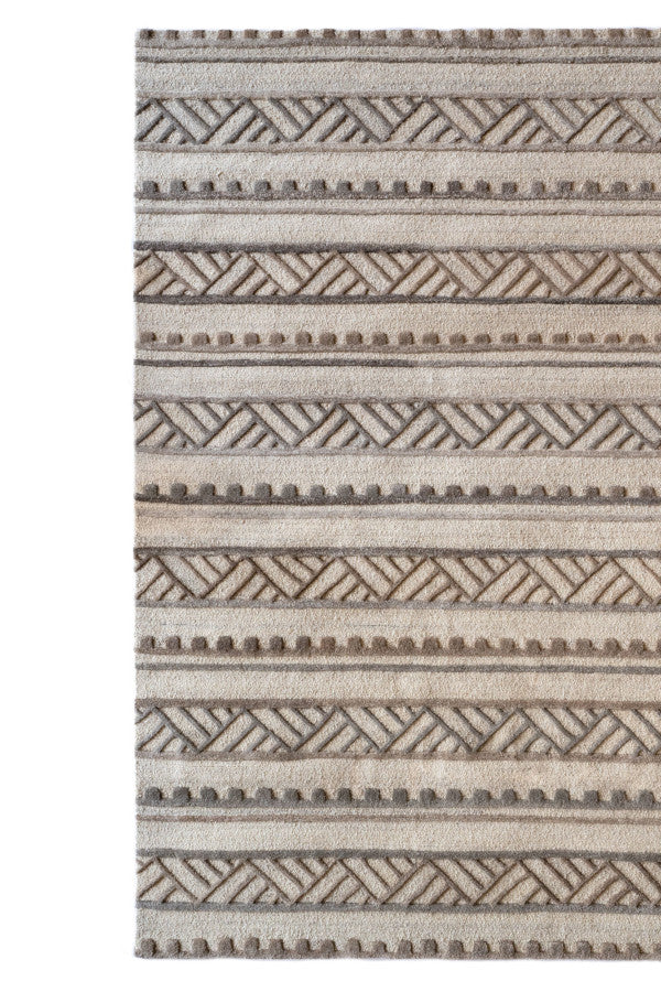 Criss-Cross Natural Area Rug