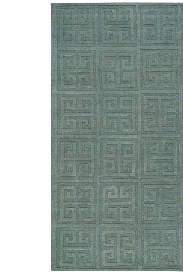 Arcade-Stamp Lt. Green Area Rug