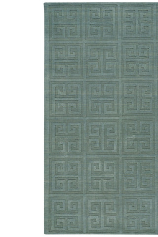 Arcade-Stamp Lt. Green Area Rug